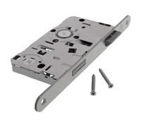 BKS KL-ES 2 Serrure à encastrer pour porte de WC avec serrure à gauche + loquet de fixation ToniTec inclus