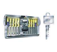 BKS Serrure à cylindre profilé BL 31/31 mm avec 3 clés, B 8812 0060