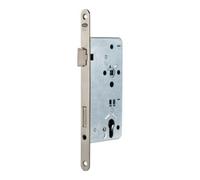 BKS Serrure de porte avant à mortaiser 0024 PZW 22/65/92/10mm DIN L argent rd Quantité:1