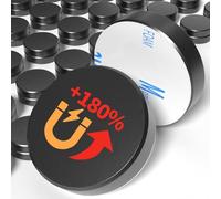 BKSAI Aimants Puissants Aimant Frigo Adhésive 21.5 * 5mm Aimant Plat Autocollant Magnets Tableau Magnétique 30pcs Aimants Adhésifs Fort pour Fixation Tableau Réfrigérateur Bureaux Maison