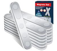 BKSAI Aimants puissants avec adhésif double face puissants aimants permanents de terre rare (N33-12PCS)