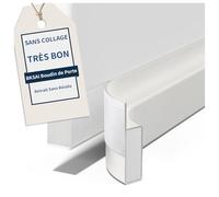 BKSAI Boudin de Porte Isolant Froid 80cm Bas de Porte Isolant - sans Colle - Pas Abîmer Les Portes - Dessous de Portes pour Anti Courant d'air Isolation Froid Anti Bruit