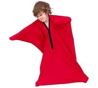 BKSXSOP Chaussette sensorielle à mouvements dynamiques, pour Les Enfants autistes et présentant des Troubles du Traitement de l'information, Chaussette corporelle relaxante (Rot,S)