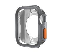 BKUANE Changer en étui ultra pour le boîtier Apple Watch Boîtier 45 mm 44 mm 41 mm 40 mm TPU Soft Cover pour la série Iwatch 9 8 7 6 SE 5 4 Amélioration du boîtier de montre Ultra 2 1 49 mm(Grey,S10 4