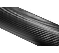 BkWrapping Film en Vinyle Carbone 3D Noir Mat, Film de revêtement de Protection adhésif, Voiture Moto, Car Sticker Wrapping (50cm x 150cm)