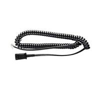 V7 BL-02+P - Câble pour casque micro - RJ-9 mâle pour Déconnexion rapide - 2 m - noir