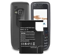 BL-5C Batterie pour Nokia 1100 1600 2310 3100 3110 3120 5030 6030 6230 6270 6600 N70 et DIGITRADIO 1/2, TECHNIRADIO, nouvelles cellules haute densité haute capacité Li-ion Batterie de rechange (noir
