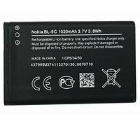 Nokia Batterie pour téléphone portable Nokia 1200, Nokia 1208, Nokia 1209, Nokia 1650, Nokia 1680