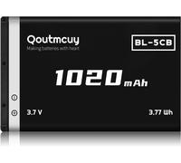 BL-5CB Batterie de rechange pour C1-01,C1-02,X2-05,1616,1800,100,101,105,106,109