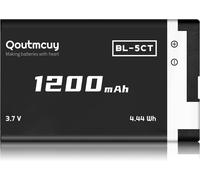 Bl-5ct Batterie Li-Ion De Rechange 1200 Mah Pour Nokia 5220 5630 6303 6730 3720 C3-01 C5-00 C6-01