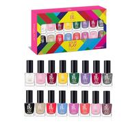 BL Color Play - Lot de 16 vernis à ongles pour femme - Vernis à ongles éclatant exceptionnel pour femme - Séchage rapide et vernis à ongles sans gel