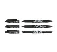 Stylo roller FriXion Ball - Tige noire - Épaisseur de trait 0,4 mm - Noir