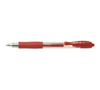 [BL-G2-5-R-5] Pilot Lot de 5 Stylos bille à encre Gel G2 05 Pointe Fine Rouge