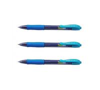[BL-G2-7-275838-3] Pilot Lot de 3 Stylos Bille G2-7 Fun Pointe Moyenne Turquoise