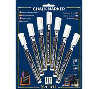 [BL-SMA100-V7-WT] Securit Etui de 7 Marqueurs Craie ORIGINAL SMALL Ogive 1 - ...