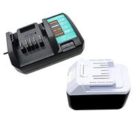 BL1840G 18V 4.0Ah BL1811G BL1813G BL1820G BL1840G Batterie avec Chargeur DC18WA Remplacement Compatible Makita Tool DF457D HP457D TD127D UR180D UH522D CL183D JV183D