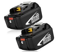 BL1850B Remplacement pour Makita 18V Batterie 5.0Ah BL1850 BL1840B BL1860B BL1830B BL1820B BL1860 BL1840 BL1830 BL1820 avec indicateur de Charge