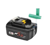 BL1860 6AH Compatible For Makita 18V Battery Power Tools Li-ion Replacement LXT BL1850 BL1840(5Ah battery)