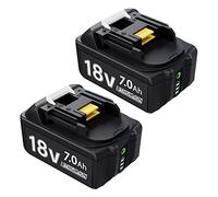 BL1860B Batterie de rechange pour Makita 18 V 6000 mAh pour Makita 18 V BL1860 BL1850B BL1850 BL1840B BL1835 BL1830 BL1815 LXT-400 194204-5 194205-3 indicateur(2) pièce