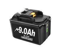 BL1890B pour Makita Batterie 18V 9000mAh Batterie de Rechange pour Makita BL1860 BL1850B BL1850 BL1840B BL1835 BL1830 BL1815 LXT-400 194204-5 194205-3 Batterie d'outils avec indicateur LED