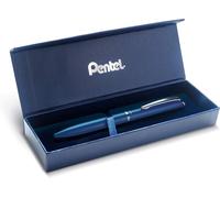 Bl2007 Energel Roller Gel Haut De Gamme Rétractable Pointe 0,7 Mm Corps Métal Mat Bleu Nuit-Coffret Cadeau