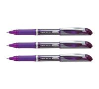 Pentel Roller Energel Rechargeable Pointe Large Coloris Violet Bl60-V