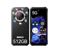 BL9000 Téléphone Portable Incassable Débloque 5G 24Go+512Go 6.78+écran secondaire 1.32 50MP Android 13 NFC - Or