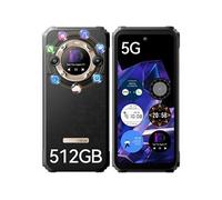 Blackview BL9000 Téléphone Portable Incassable Débloque 5G 24Go+512Go 6.78+écran secondaire 1.32 50MP Android 13 NFC - Or Or G