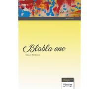 Blabla one - Azel Bclecs - Verone Eds - broché - Poésie