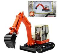 Blablablalu Jouet à excavateur, excavatrice à 3, 50 l'échelle Mobile l'échelle simulée avec Chariot en Rotation 360 °, Toys de véhicule de Construction en métal pour Enfants