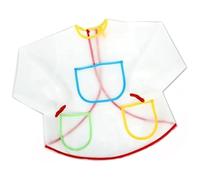Blablablalu Tablier de Peinture pour Les Enfants Mignonnes Mignonnes à Manches Longues à Manches Longues Tabliers pour la Peinture de Bricolage Dessin Artisanat Artisanat