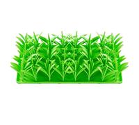 Blablablalu Tapis de snichle, Tapis de Littoral d'herbe Verte en Silicone pour Chiens, Nourriture Lente respectueuse l'environnement pour la Recherche Nourriture et Le soulagement du Stress