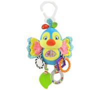 Blablablalu Toys Pram pour bébés 0 à 6 Mois, Clip sur des Jouets Suspendus avec bébé avec hochet Suspendu, activité sensorielle Nouveau-née pour Les Filles et garçons, Birdpram pour bébés 0-6 Mois