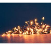 BLACHÈRE ILLUMINATION-Guirlande lumineuse à 100 LED ambre style vintage sur câble vert - 8 m