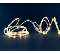 BLACHÈRE ILLUMINATION-Guirlande lumineuse à 250 micro-LED blanc chaud et tube transparent Fil Lumière - 7,5 m