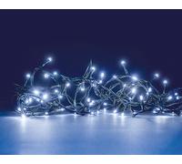 BLACHÈRE ILLUMINATION-Guirlande lumineuse connectable x2 à 240 LED blanc froid sur câble vert Flicker Light - 20 m