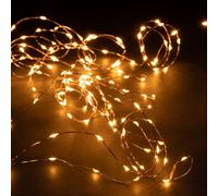 BLACHÈRE ILLUMINATION-Guirlande lumineuse micro LED à lumière animée orange sur secteur - 7,5 m