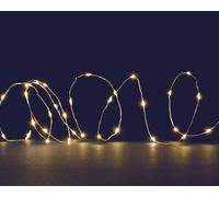 BLACHÈRE ILLUMINATION-Guirlande lumineuse micro LED à piles coloris blanc chaud - 6 m