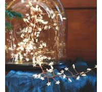 Blachere Illumination : Guirlande Micro Led Boa Avec Étoiles - 2m