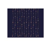 BLACHÈRE ILLUMINATION-Rideau micro LED blanc chaud coloris blanc - 2 x 2 m