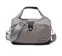Blaciokamith Tote Bag, 2025 Nouveau Blaciokamith Soft Side Léger Sous le siège Sac fourre-tout pour femme, Gris C, 1