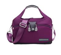 Blaciokamith Tote Bag, 2025 Nouveau Blaciokamith Soft Side Léger Sous le siège Sac fourre-tout pour femme, #Violet C, 1