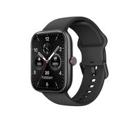 (Black) 1.91 Inch Smartwatch Bluetooth Calling Watch with Multi-Sport Modes/ IP68 Waterproof/ Alexa Voice Control
