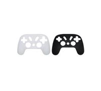 (Black, 1) Soft Silicone Protective Case Cover Skin for Xbox Controller Gamepad Handle Joystick Shockproof Anti-Slip Black