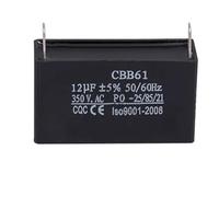 Black 11uF Generator Capacitor Generator CBB61 11uF 50/60Hz 350VAC Fan electronic starter NWPNLXEA