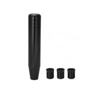 Black 18cm Length Universal Aluminum Car Truck Racing Gear Shift Knob Stick with 3 Adapter Tw
