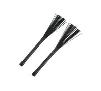 (Black) 1Pair Nylon Drumsticks Brushes Rods Drum Brush Multi-Rod Bundle Sticks for Folk Music Percussion Accessories Easy to Use blue