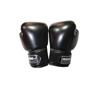 (Black)2Pcs Kids Boxing Gloves Children Punch Training Sparring Kickboxing Fighting Fitness Mitts Hitting Hand Protector Blue Black Red for 3-12Y kids