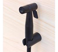 Black 304 Bidet en acier inoxydable dans des sièges de toilette robinets de pulvérisation de douche de douche trou portable trou portable et de vanne LWX