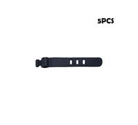 (Black)5 pièces clip de rangement universel ligne organisateur de bureau enrouleur boucle portable écouteur